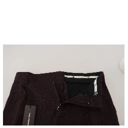 Brown Cotton Chino Men Pants