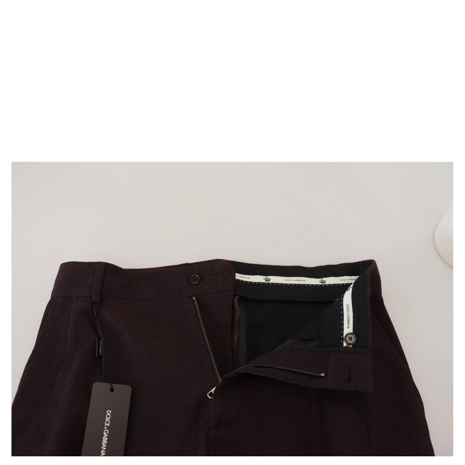 Brown Cotton Chino Men Pants