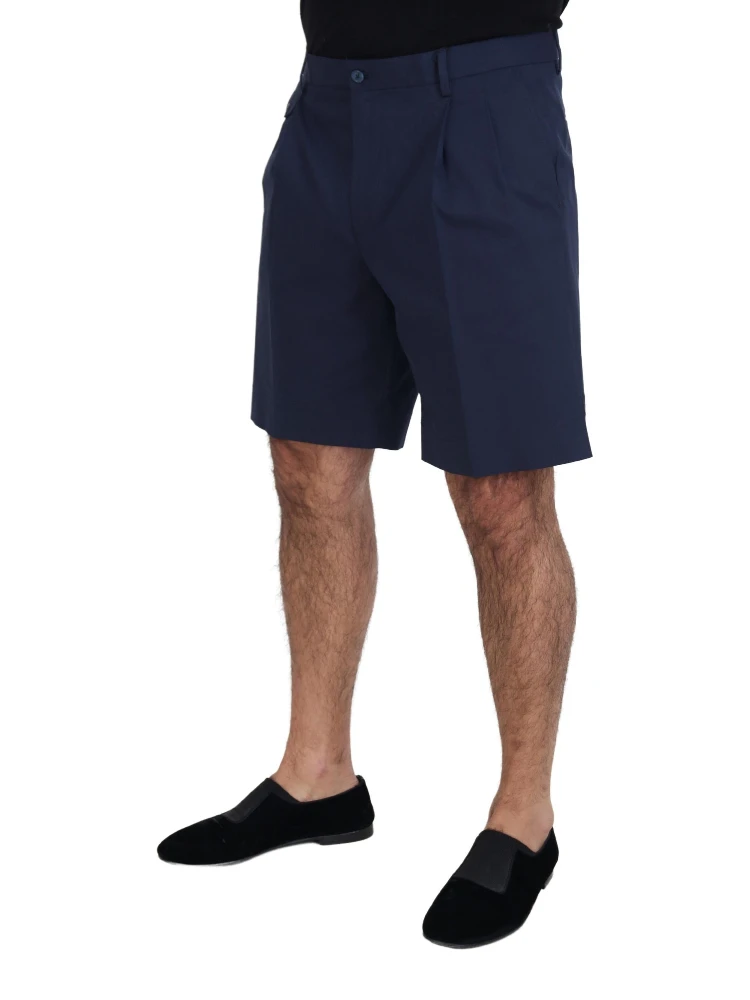 Blue Chinos Cotton Stretch Casual Shorts alternative