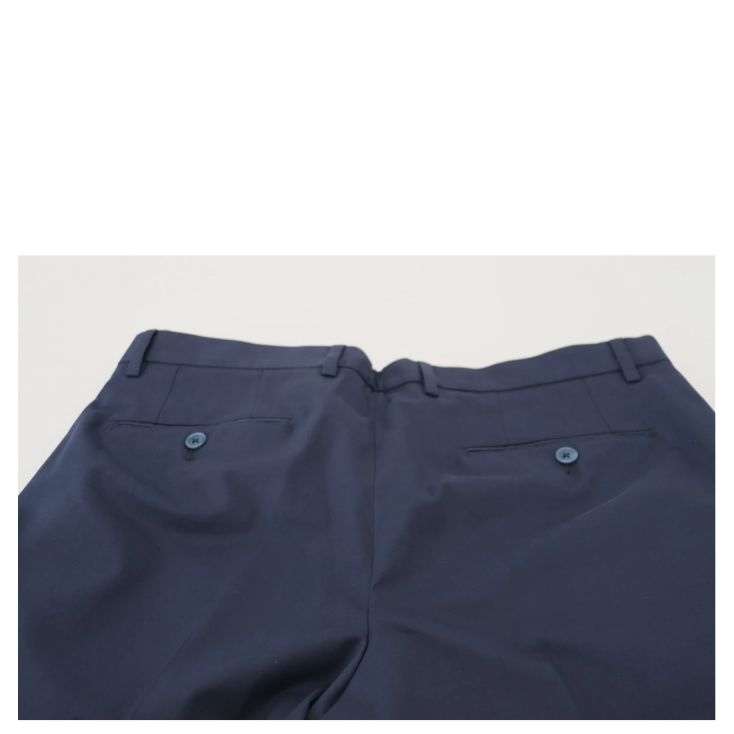 Blue Chinos Cotton Stretch Casual Shorts
