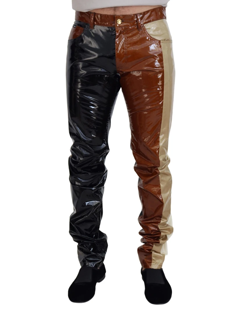 Multicolor Shining Slim Fit Men Denim Jeans