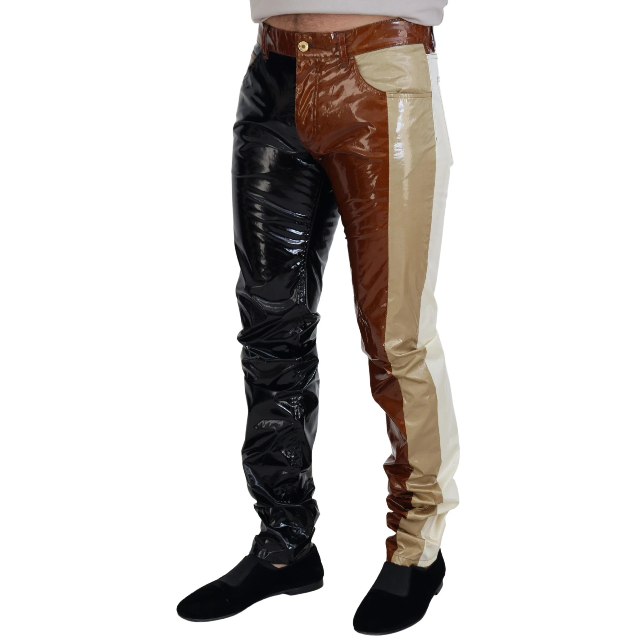 Multicolor Shining Slim Fit Men Denim Jeans