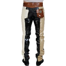 Multicolor Shining Slim Fit Men Denim Jeans