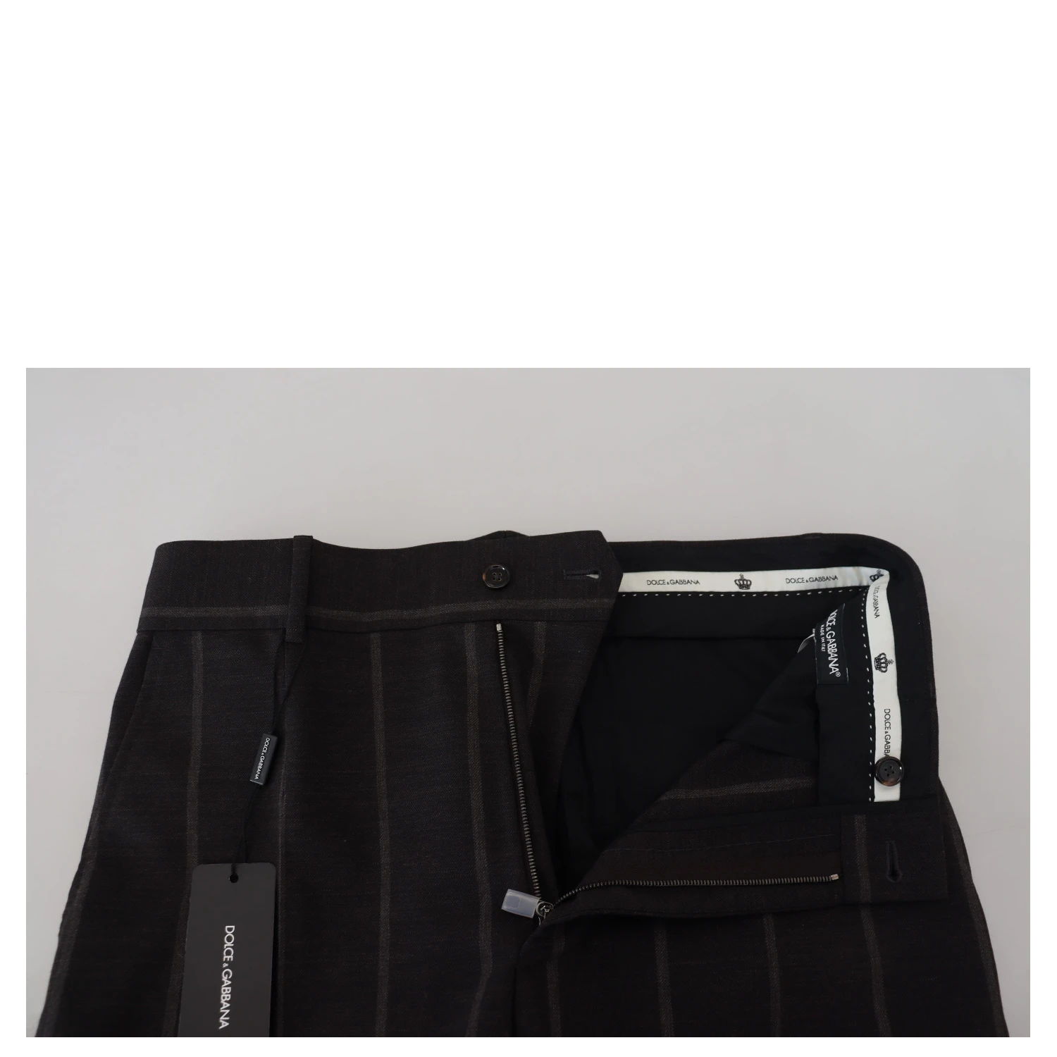 Black Wool Chino Formal Men Pants