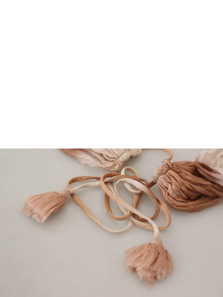 Multicolor Silk Wrap Shawl Foulard Scarf alternative