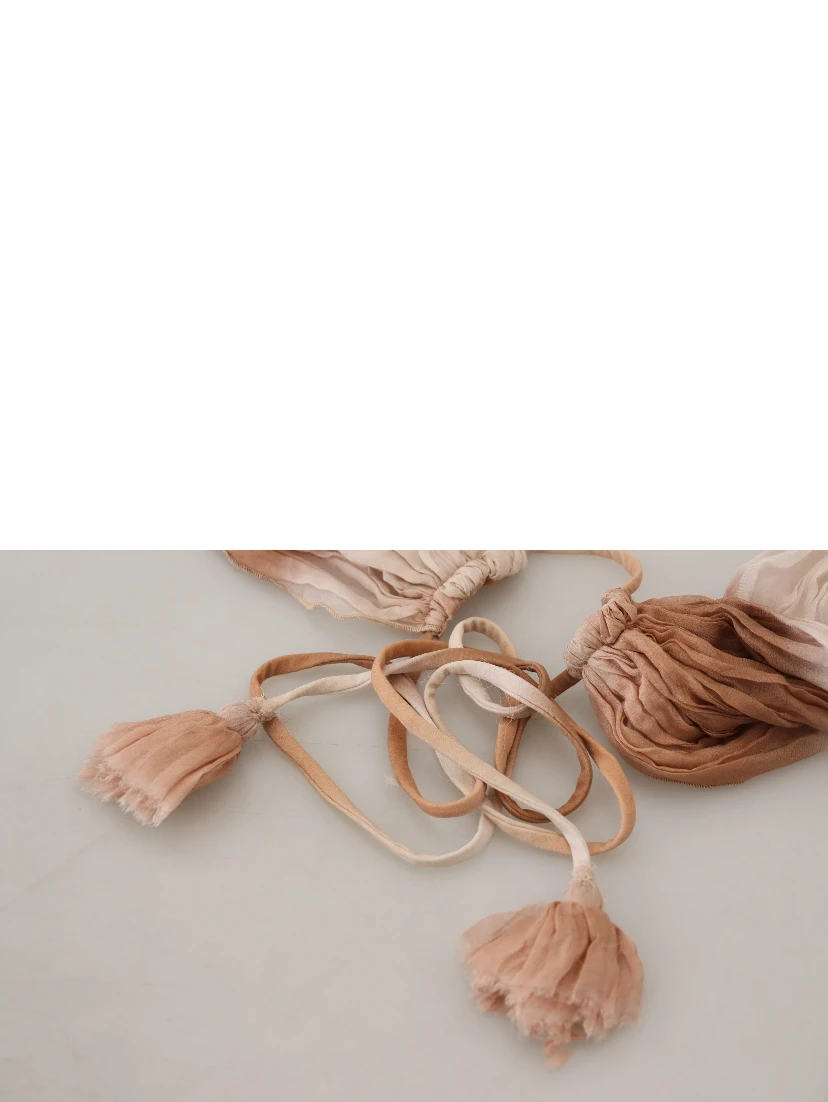 Multicolor Silk Wrap Shawl Foulard Scarf