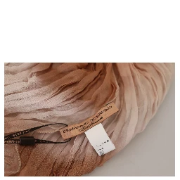 Multicolor Silk Wrap Shawl Foulard Scarf