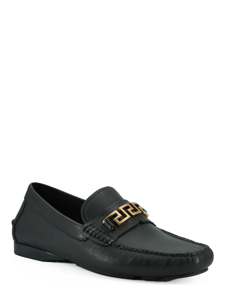 Black Calf Leather Loafers Shoes alternative