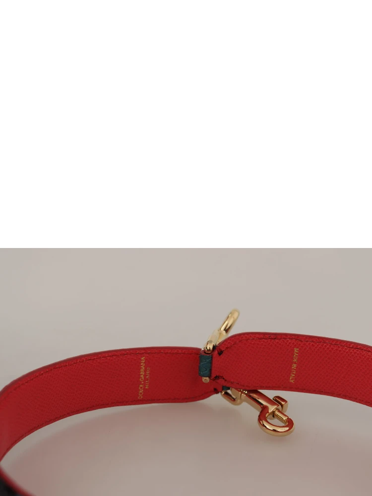 Green Crystals Leather Bag Shoulder Strap alternative
