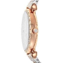 Silver Steel Quartz Watch