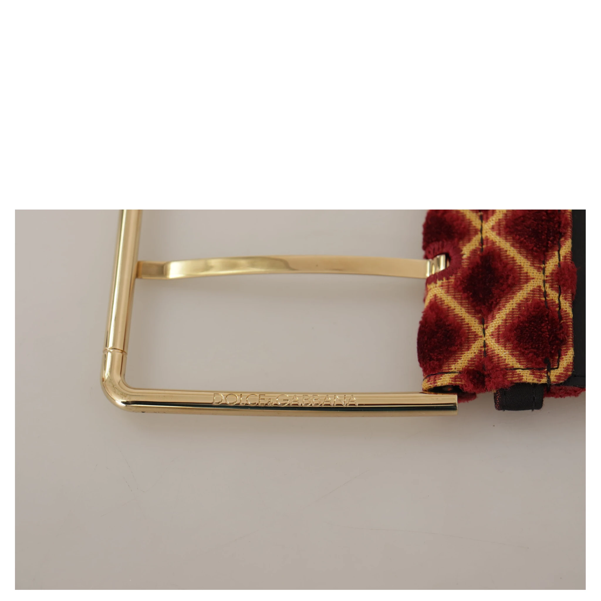 Multicolor Wide Leather Floral Gold Metal Buckle Belt
