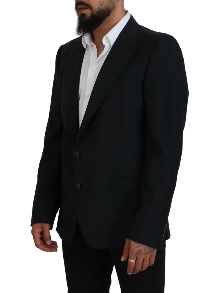 Dark Blue Wool Formal Sicilia Blazer alternative
