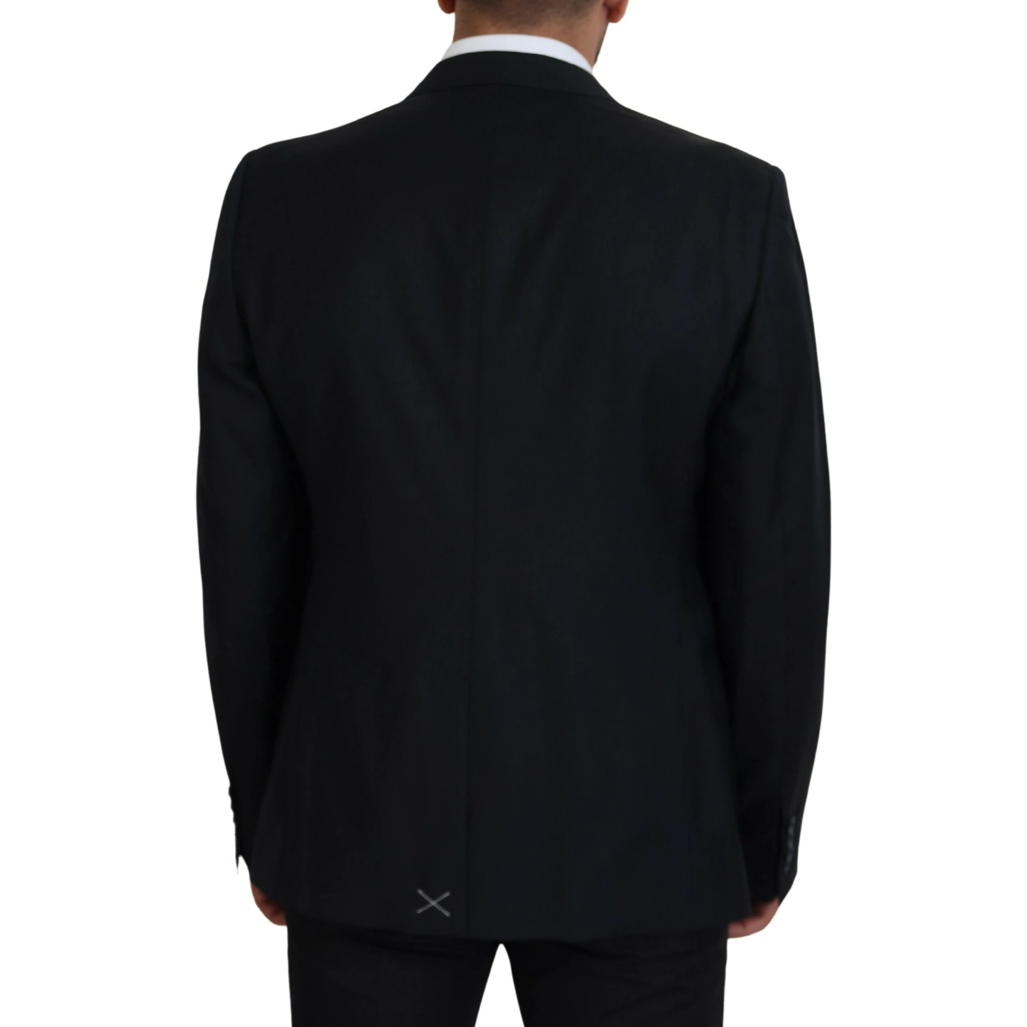 Dark Blue Wool Formal Sicilia Blazer