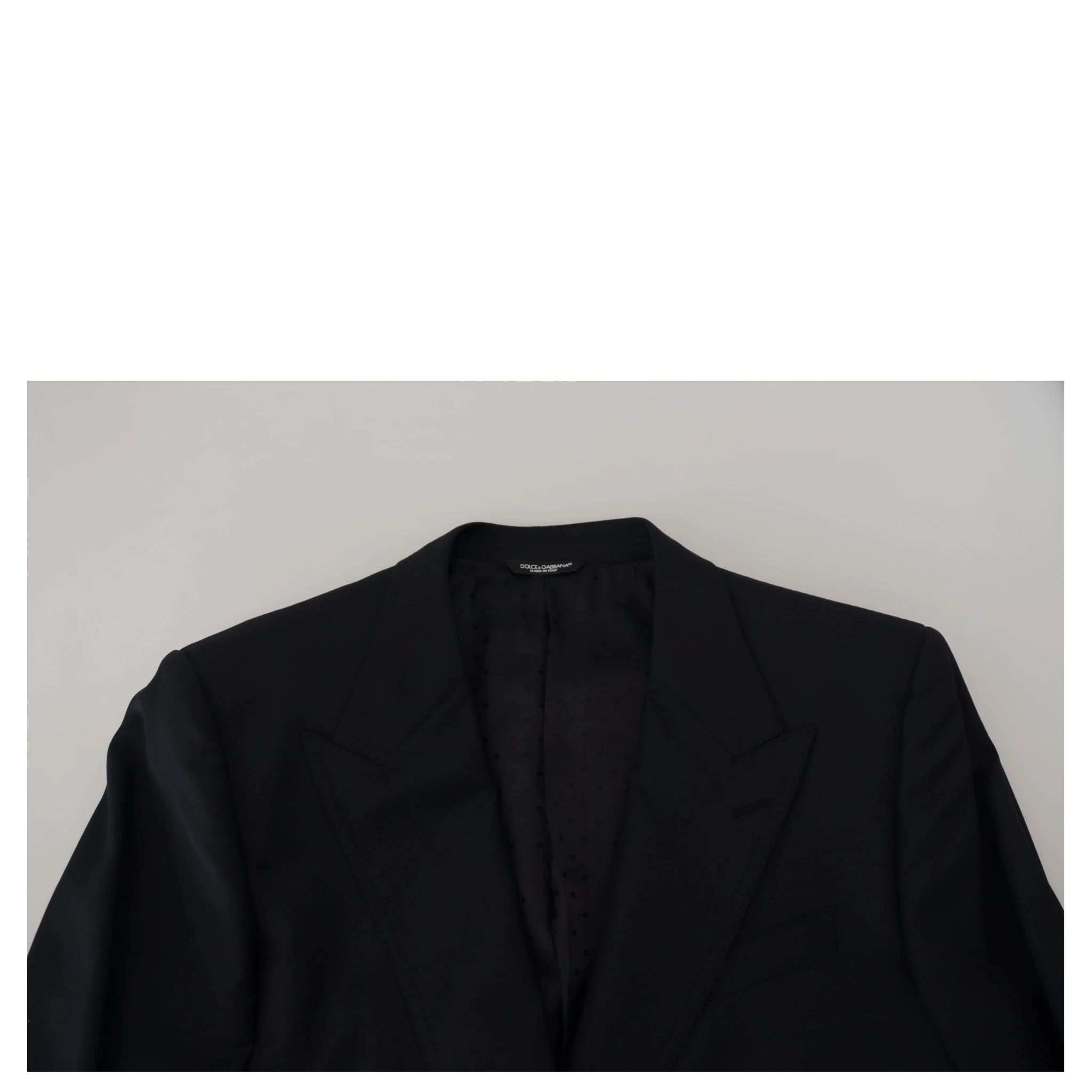 Dark Blue Wool Formal Sicilia Blazer