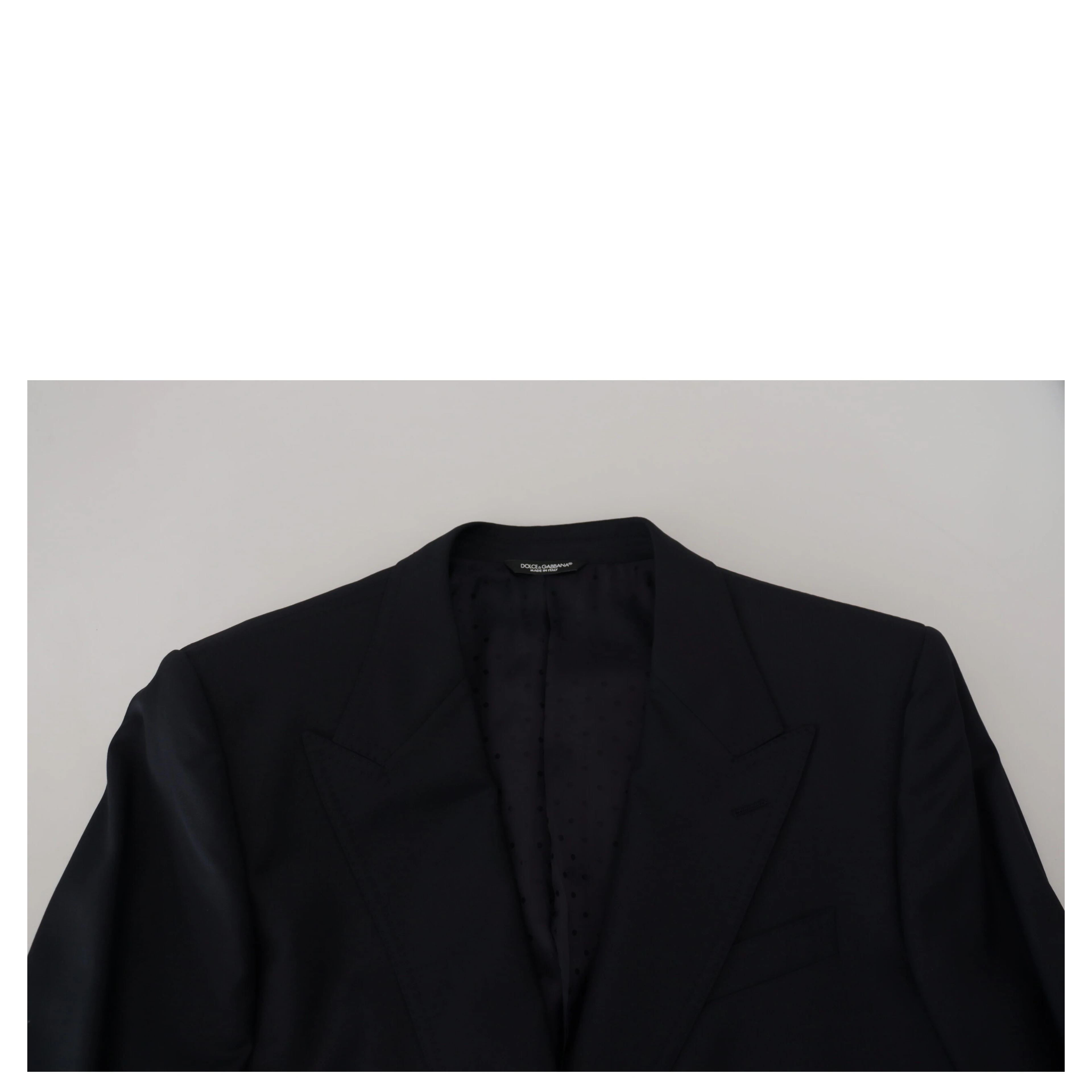 Dark Blue Wool Formal Sicilia Blazer