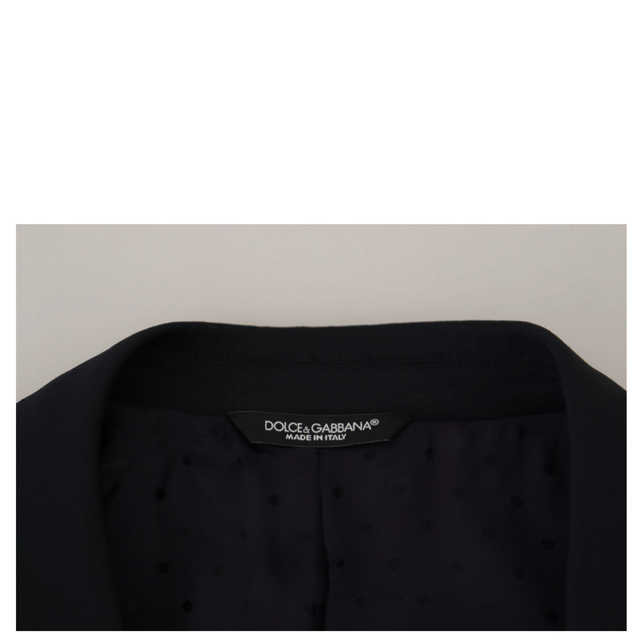 Dark Blue Wool Formal Sicilia Blazer