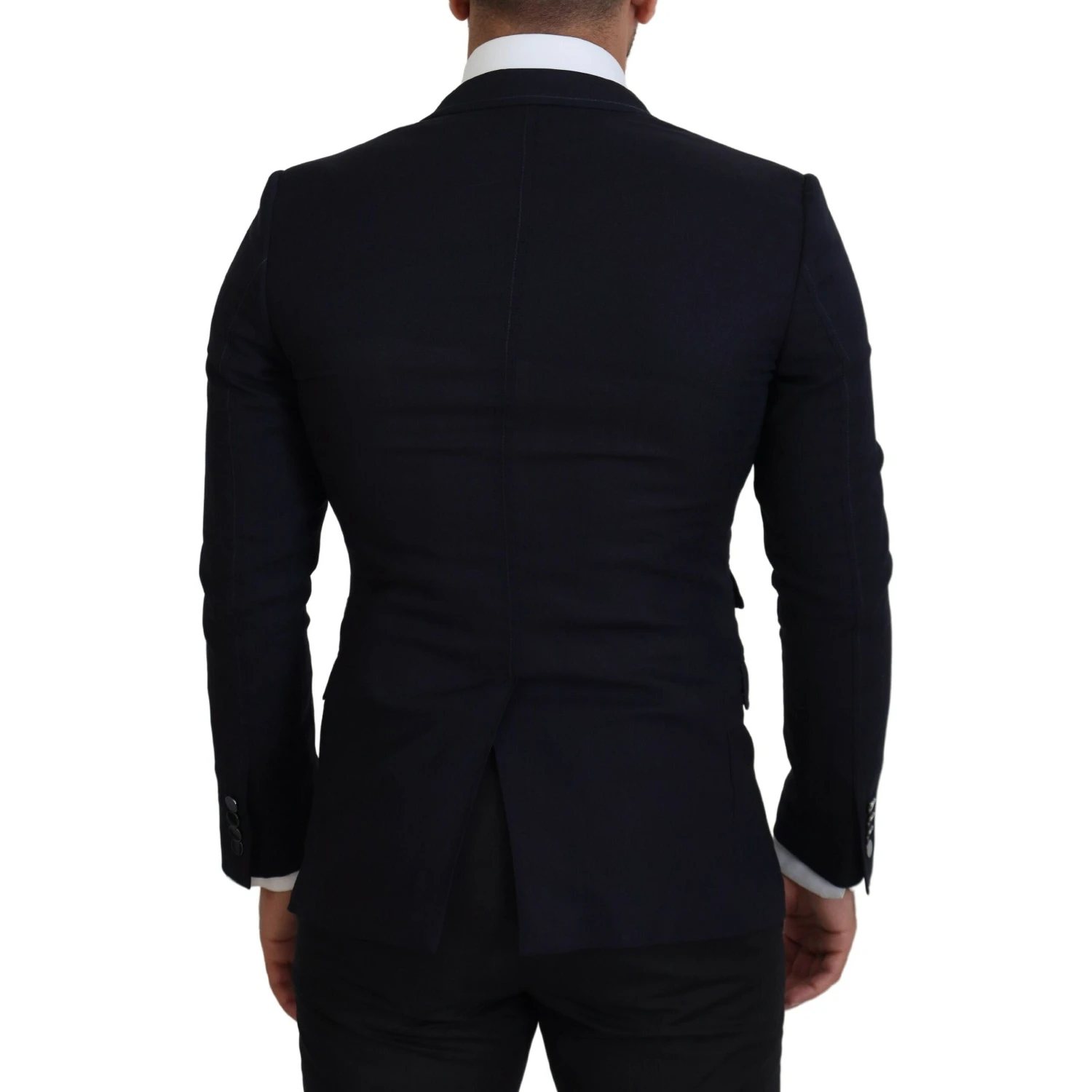 Blue Wool Formal Taormina Blazer