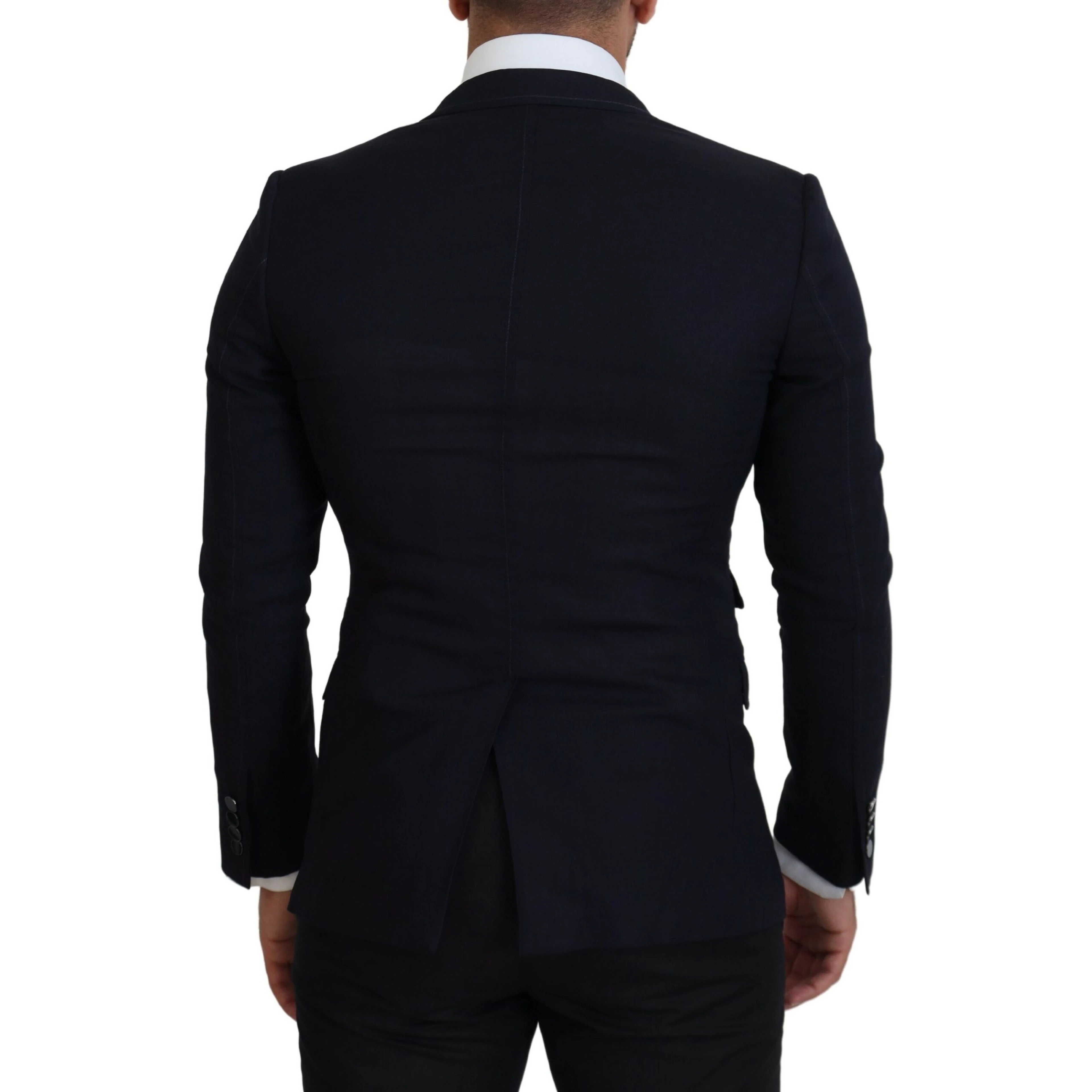 Blue Wool Formal Taormina Blazer