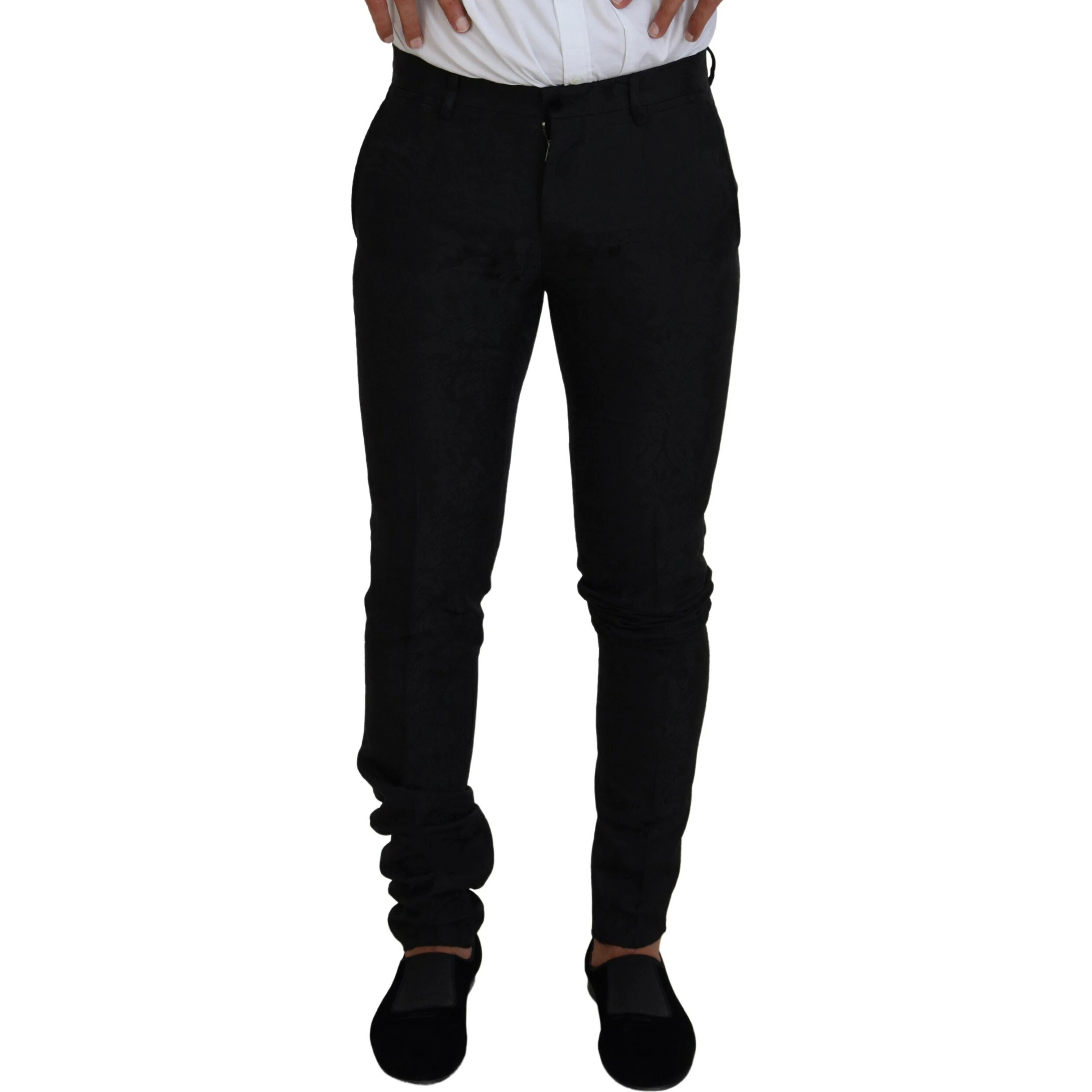 Black Polyester Men 2 Piece MARTINI Suit