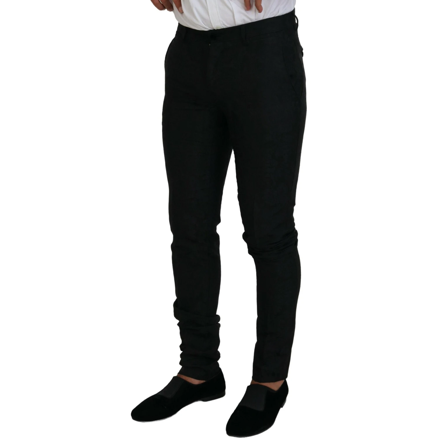 Black Polyester Men 2 Piece MARTINI Suit
