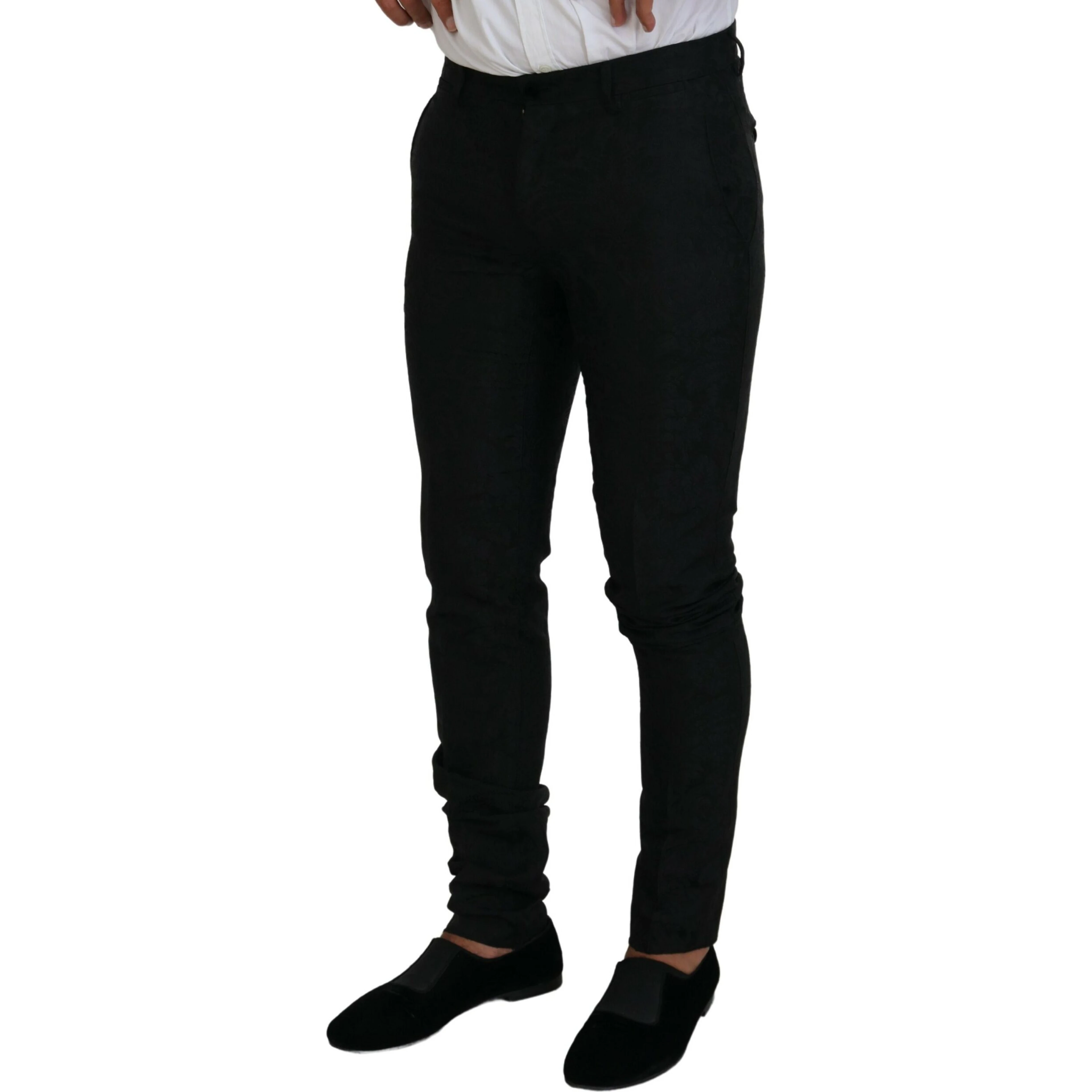 Black Polyester Men 2 Piece MARTINI Suit