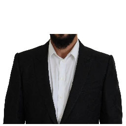 Black Single Breasted 2 Piece MARTINI Suit