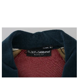 Multicolor Cotton Collared Pullover Sweater