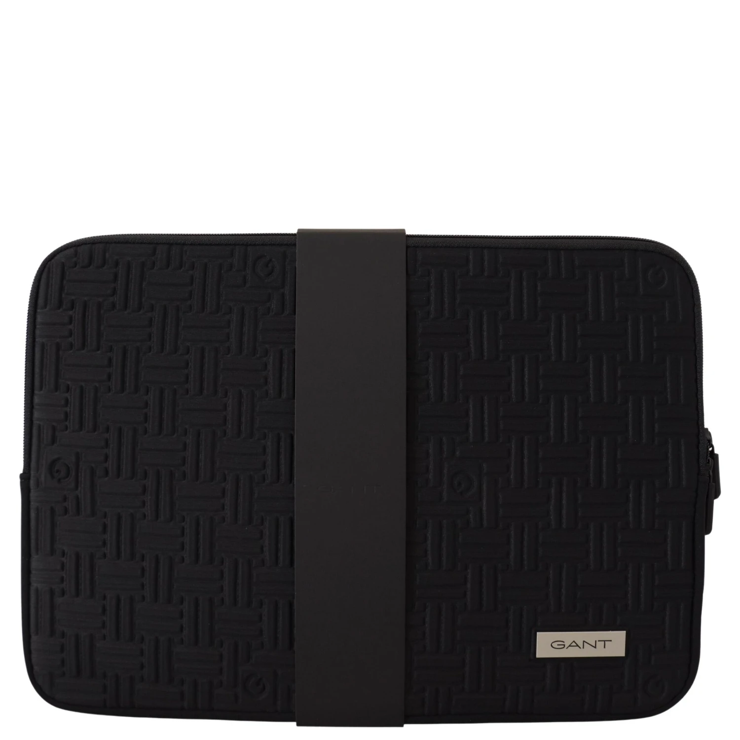 Black Padded Pouch Bag Zipper Cover Sleeve Case