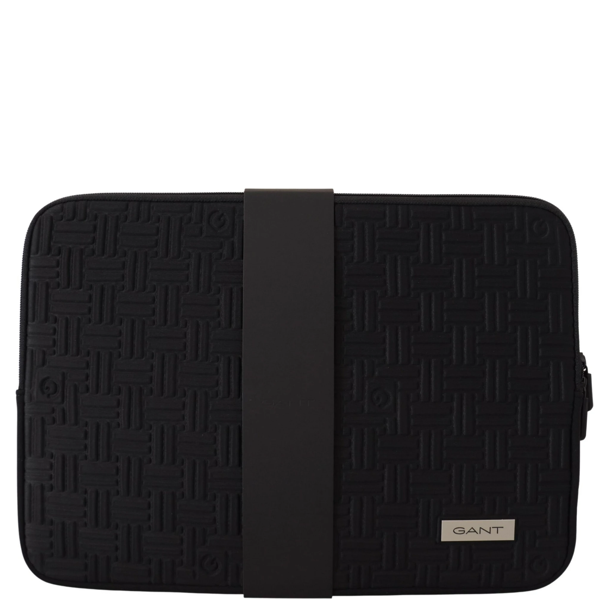 Black Padded Pouch Bag Zipper Cover Sleeve Case