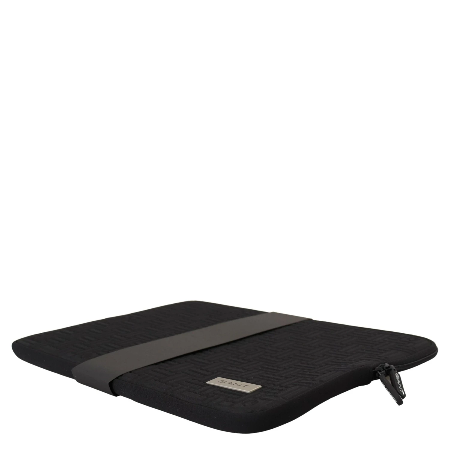 Black Padded Pouch Bag Zipper Cover Sleeve Case