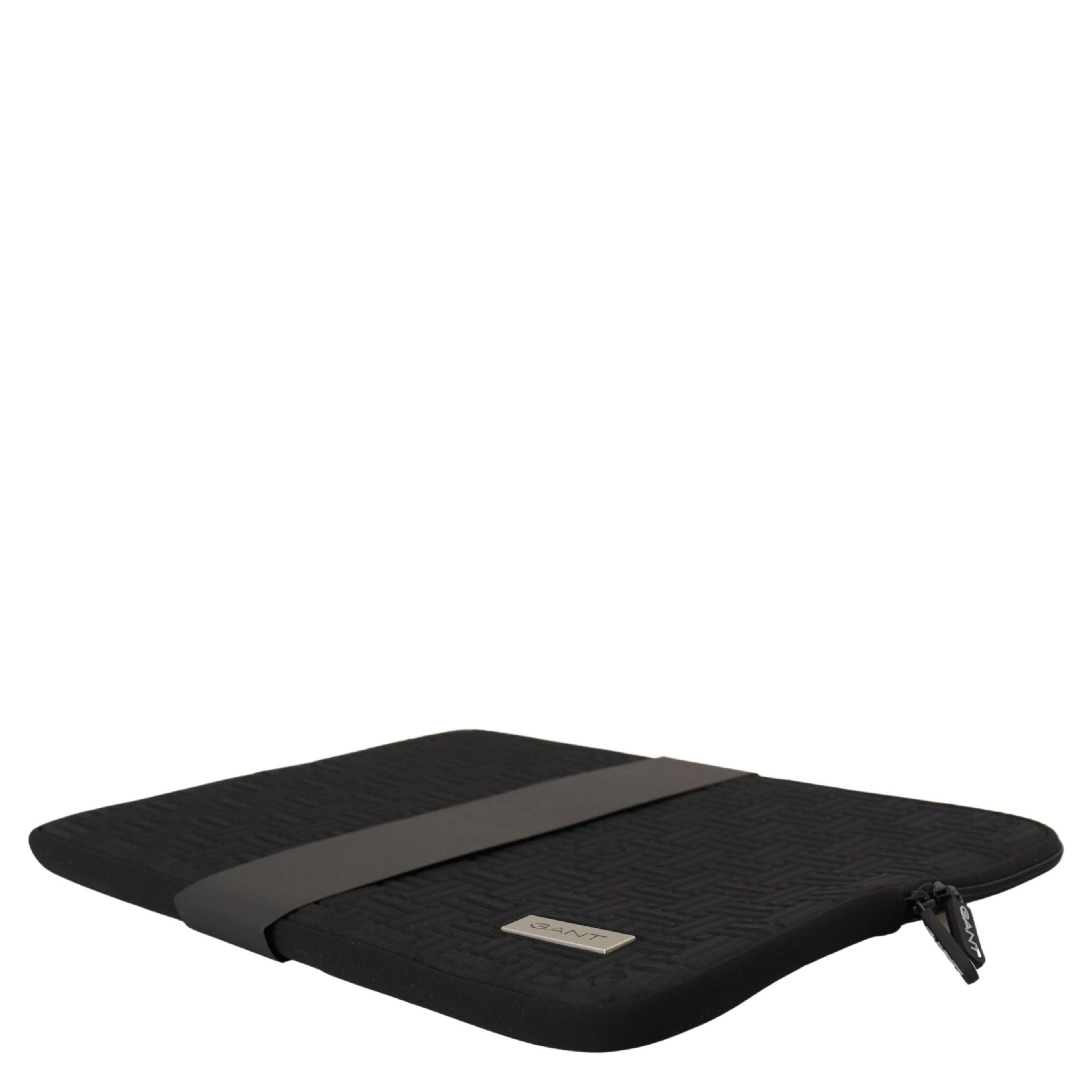 Black Padded Pouch Bag Zipper Cover Sleeve Case