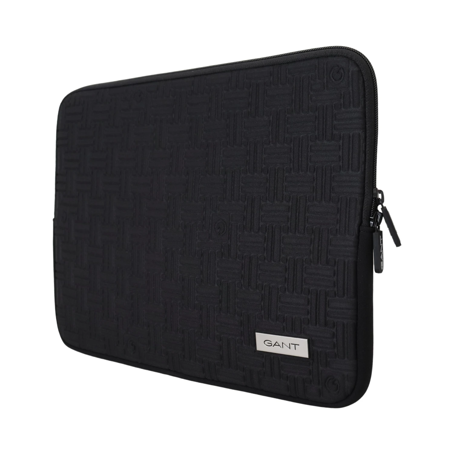 Black Padded Pouch Bag Zipper Cover Sleeve Case