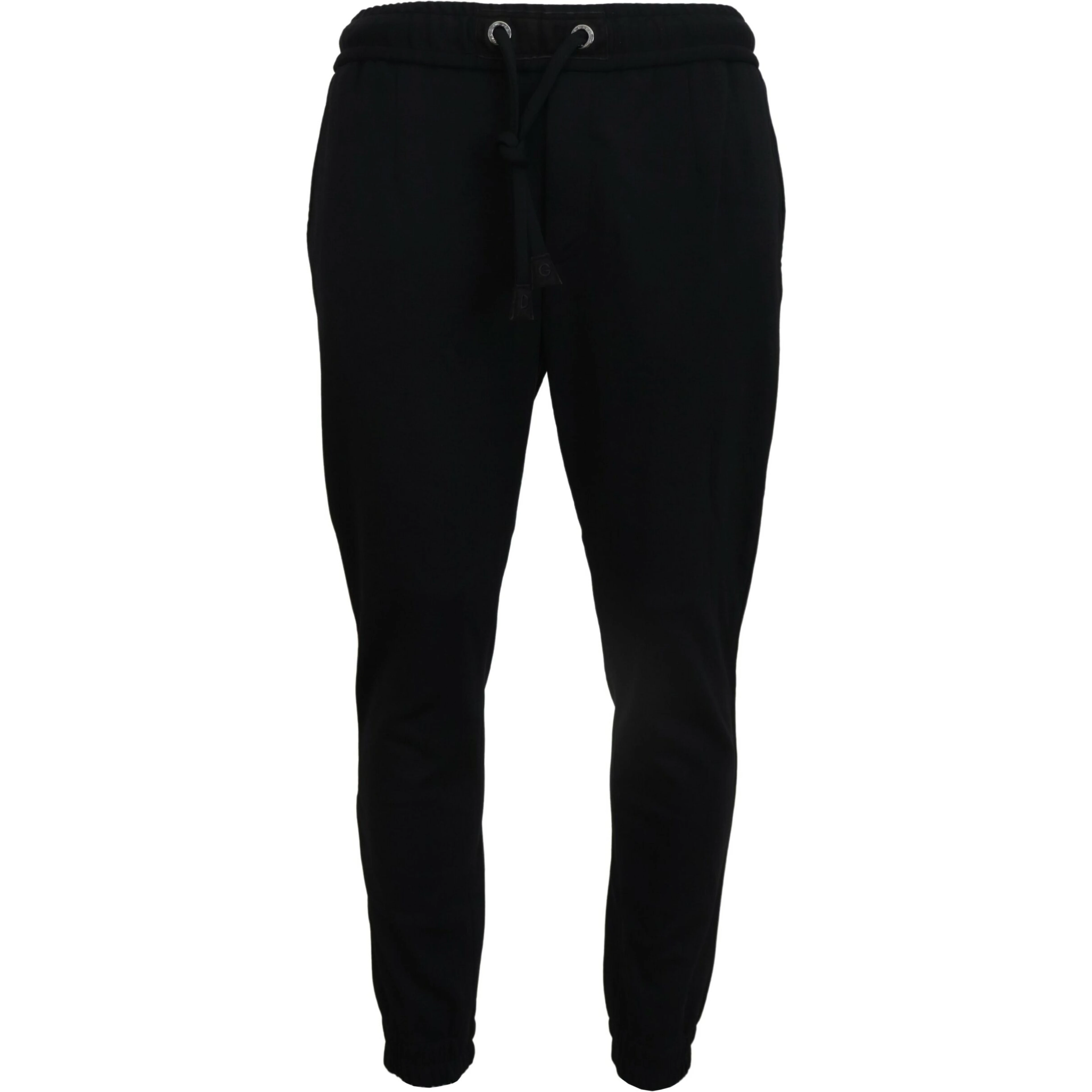 Black Mens Sport Wool Sweatpants Pants