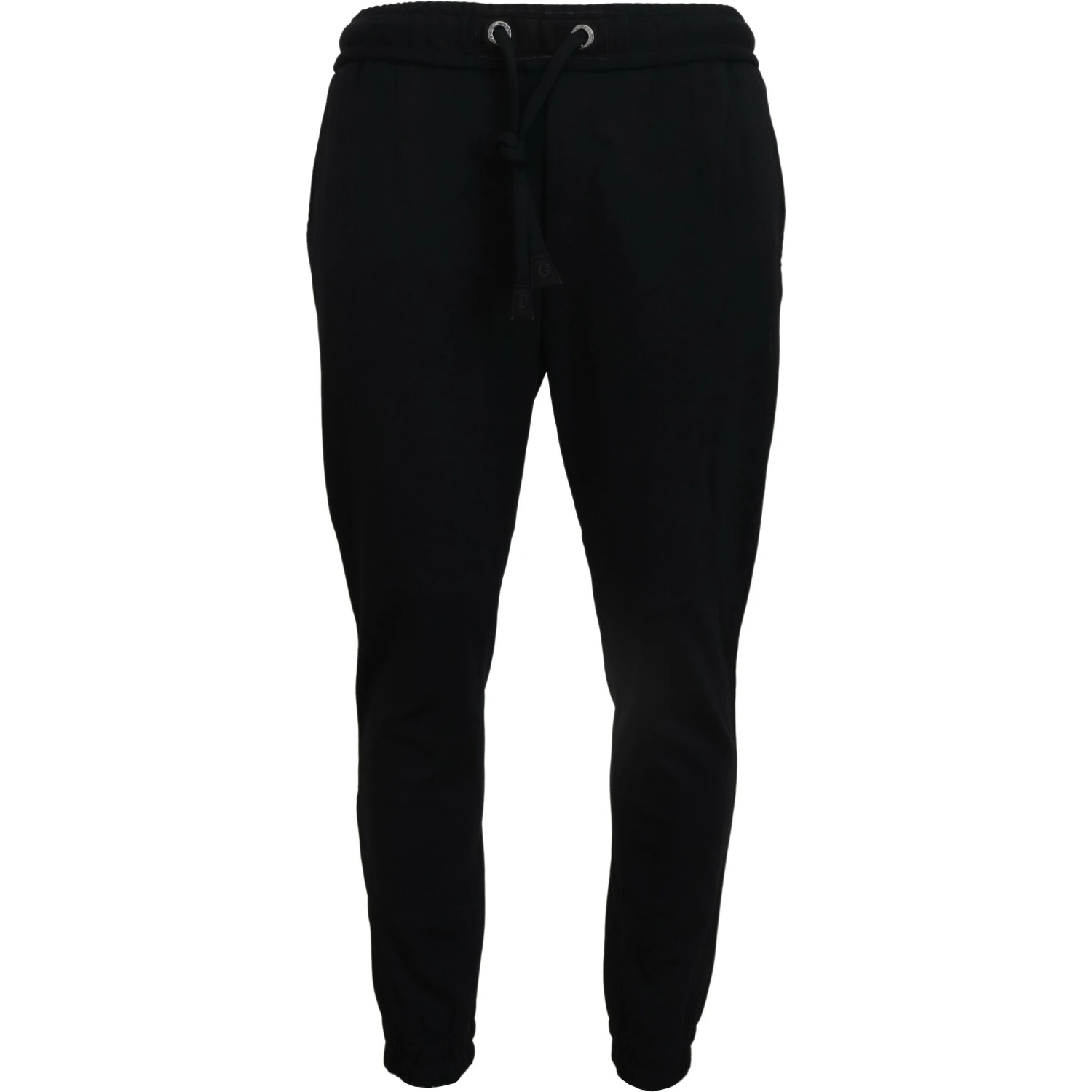 Black Mens Sport Wool Sweatpants Pants