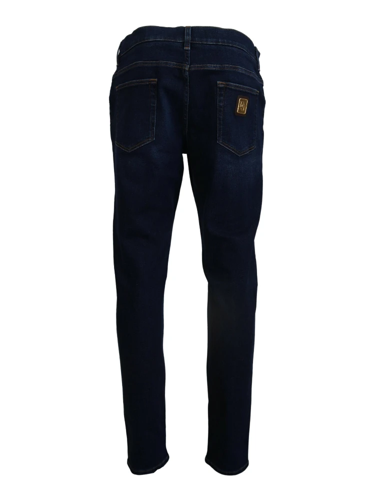 Dark Blue Cotton Denim SKINNY Jeans alternative