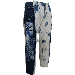 Blue Ceasar Denim Cotton Loose Fit Jeans