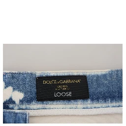 Blue Ceasar Denim Cotton Loose Fit Jeans