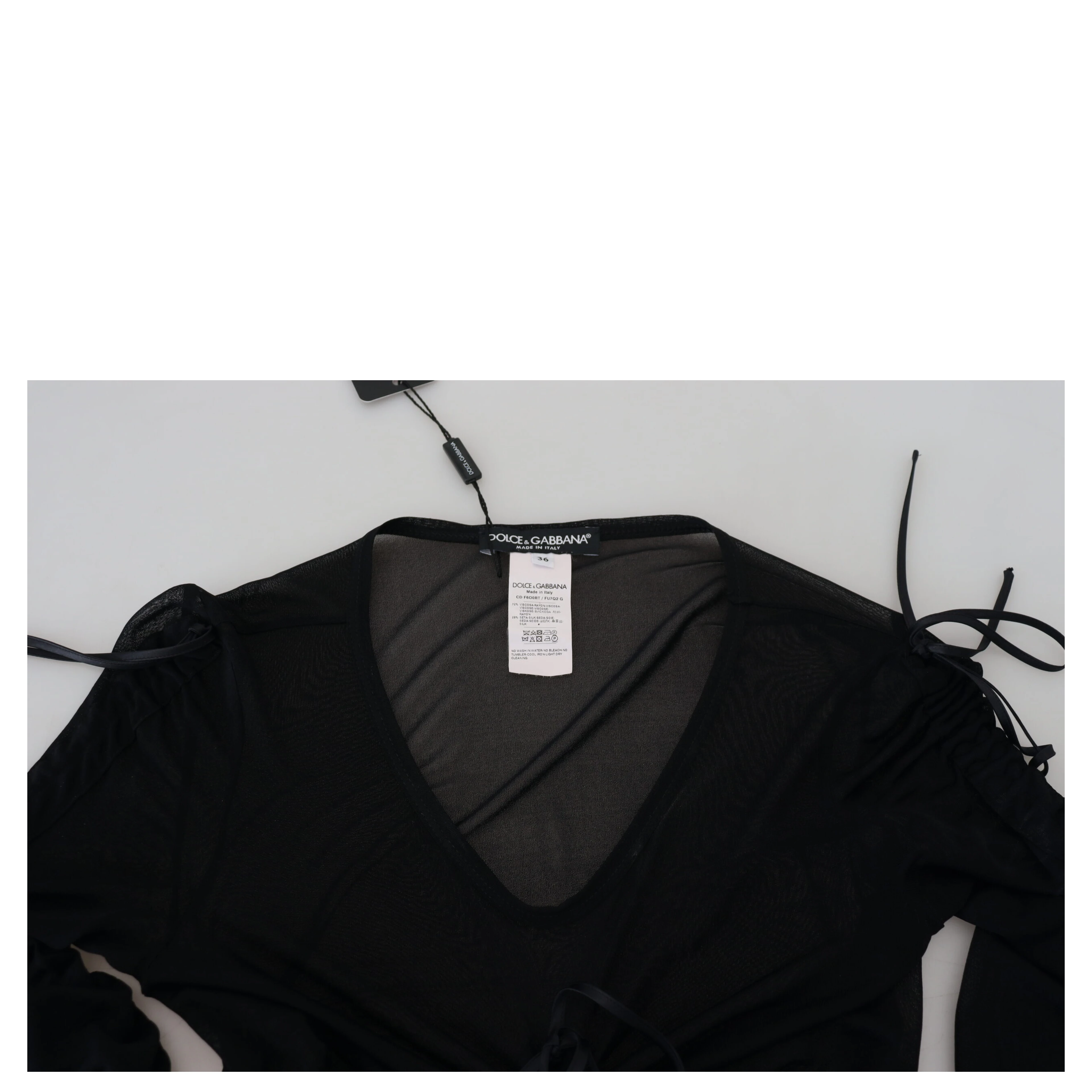 Black Viscose Bodycon Sheath Midi Dress