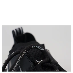 Black Mesh Sorrento Trekking Sneakers Shoes