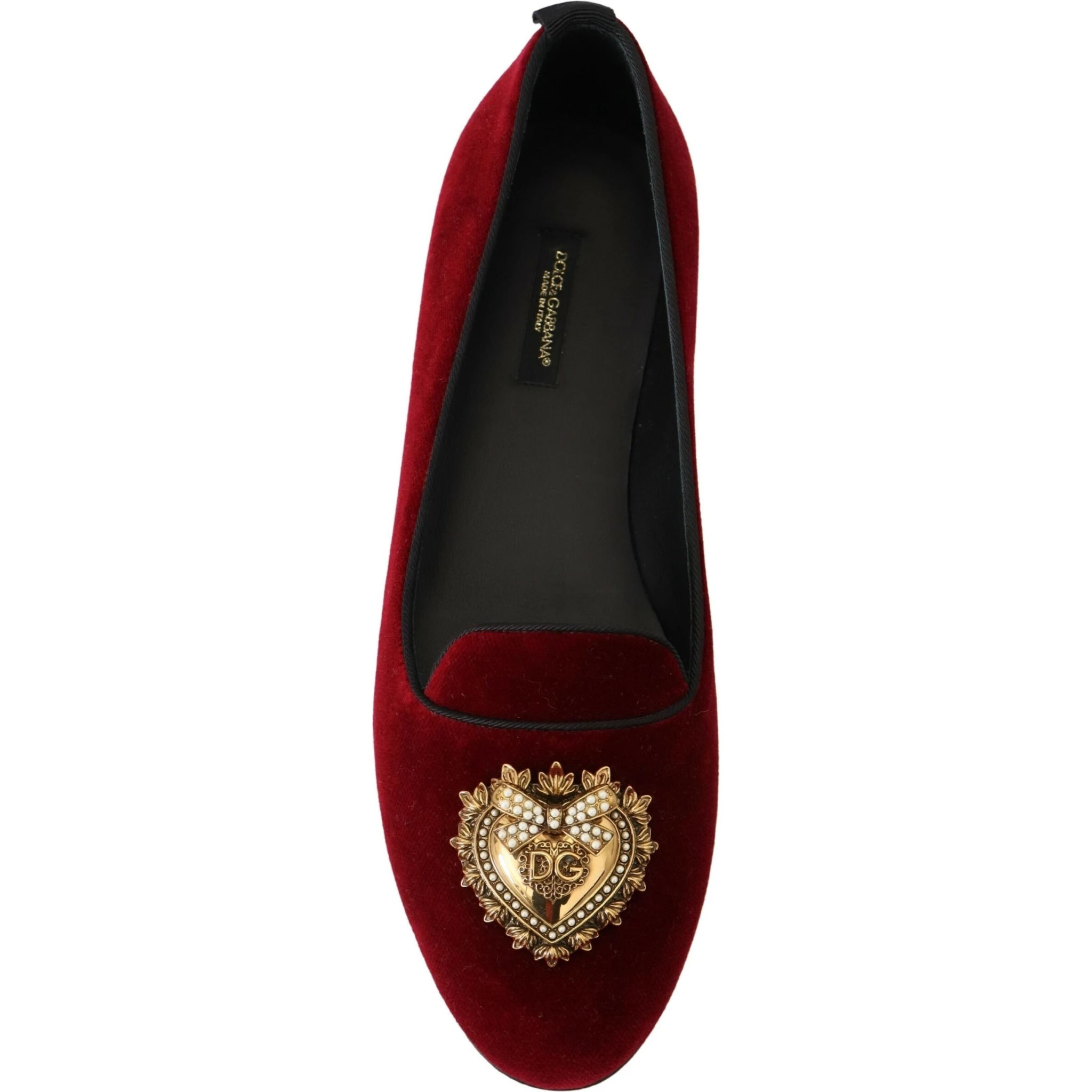 Bordeaux Velvet Slip-On Loafers Flats Shoes