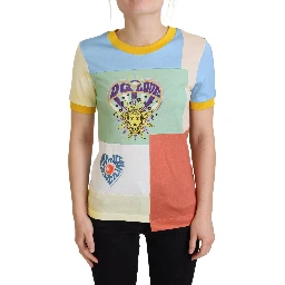 Multicolor Cotton  DG Love Patchwork