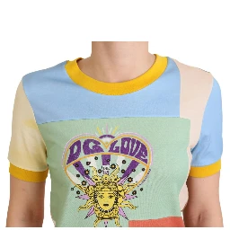 Multicolor Cotton  DG Love Patchwork