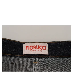 Dark Blue Washed Mid Waist Pencil Cut Denim Skirt