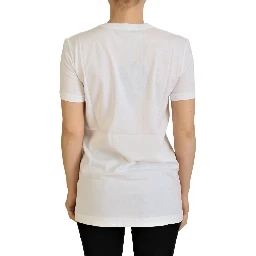 White Cotton DG Loves SUD  T-shirt