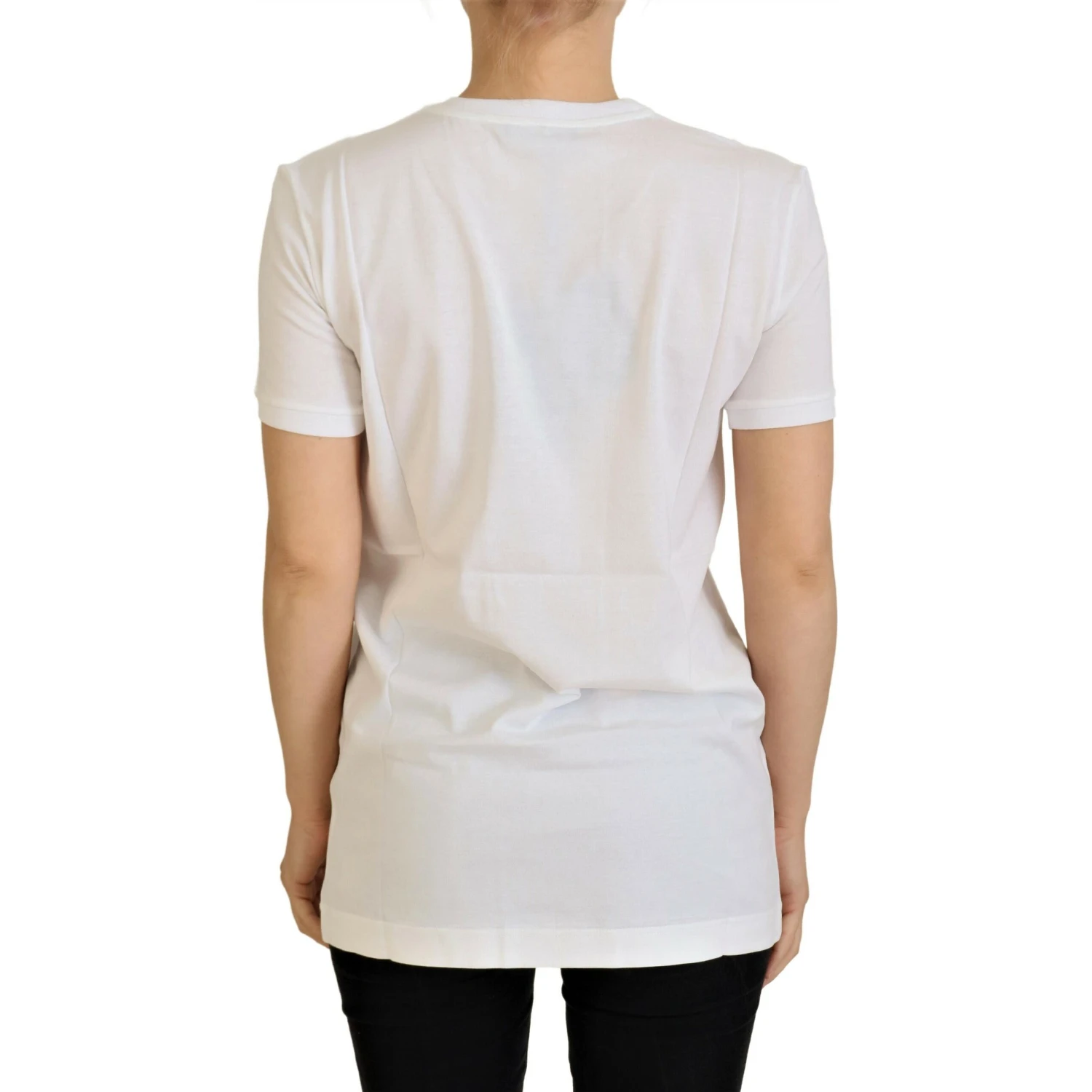 White Cotton DG Loves SUD  T-shirt