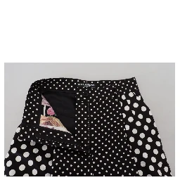 Multicolor Polka Dots High Waist  Pants