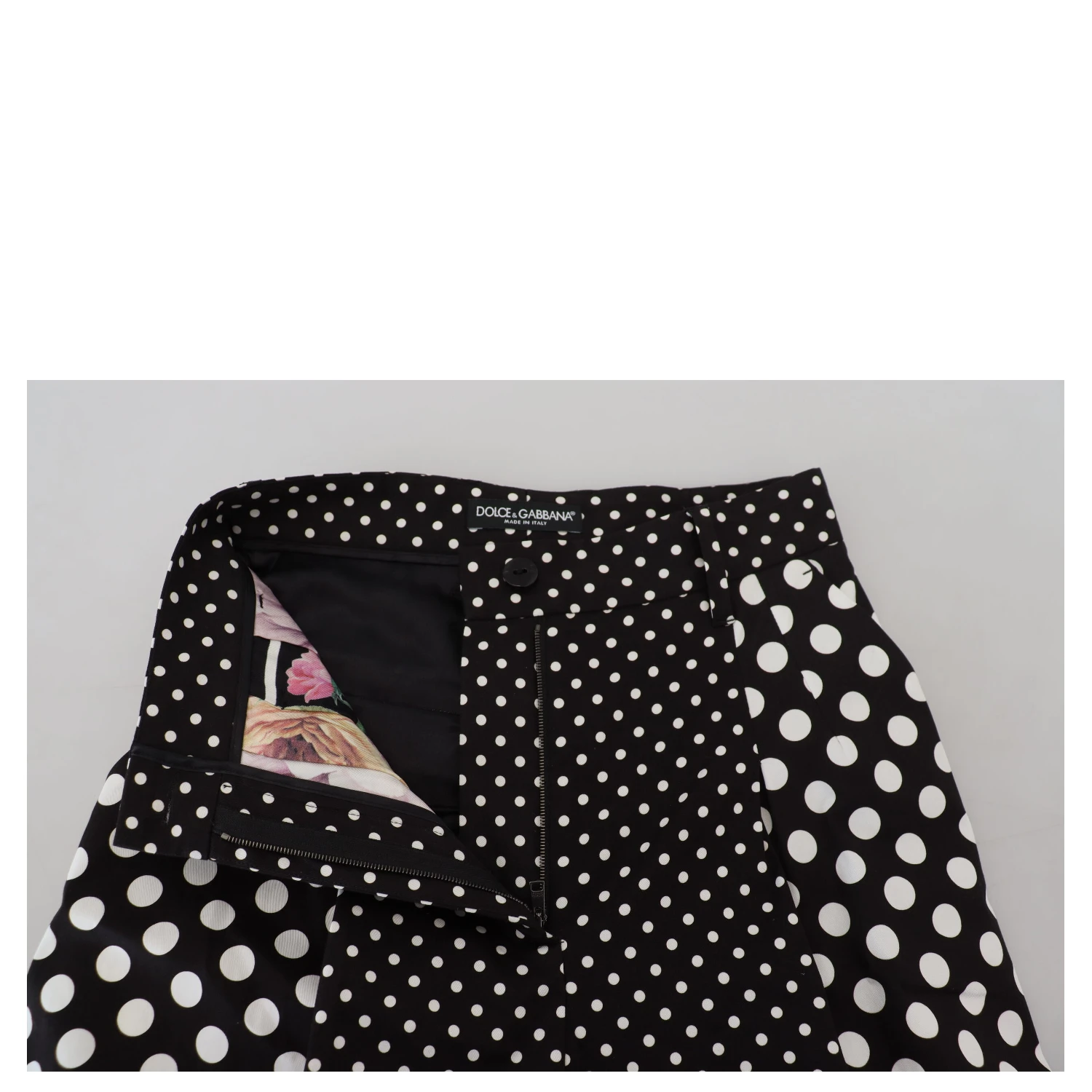 Multicolor Polka Dots High Waist  Pants