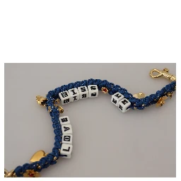 Multicolor Embellished Bag Shoulder Strap