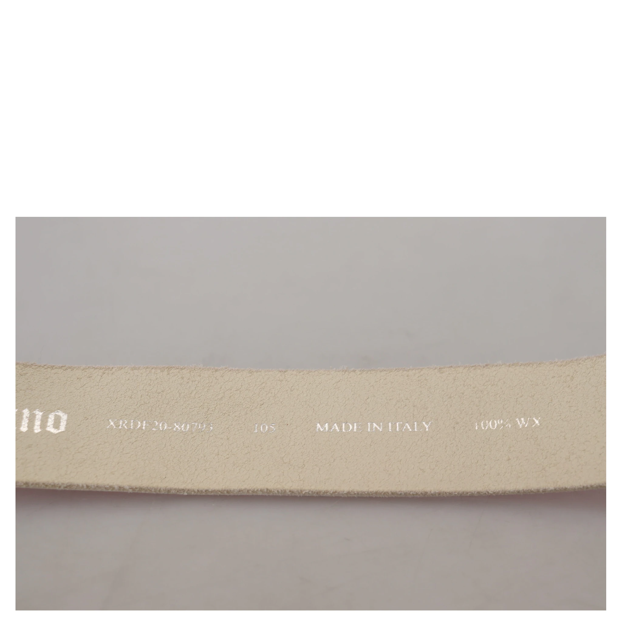 Pink Leather Letter Logo Round Buckle Waist Belt