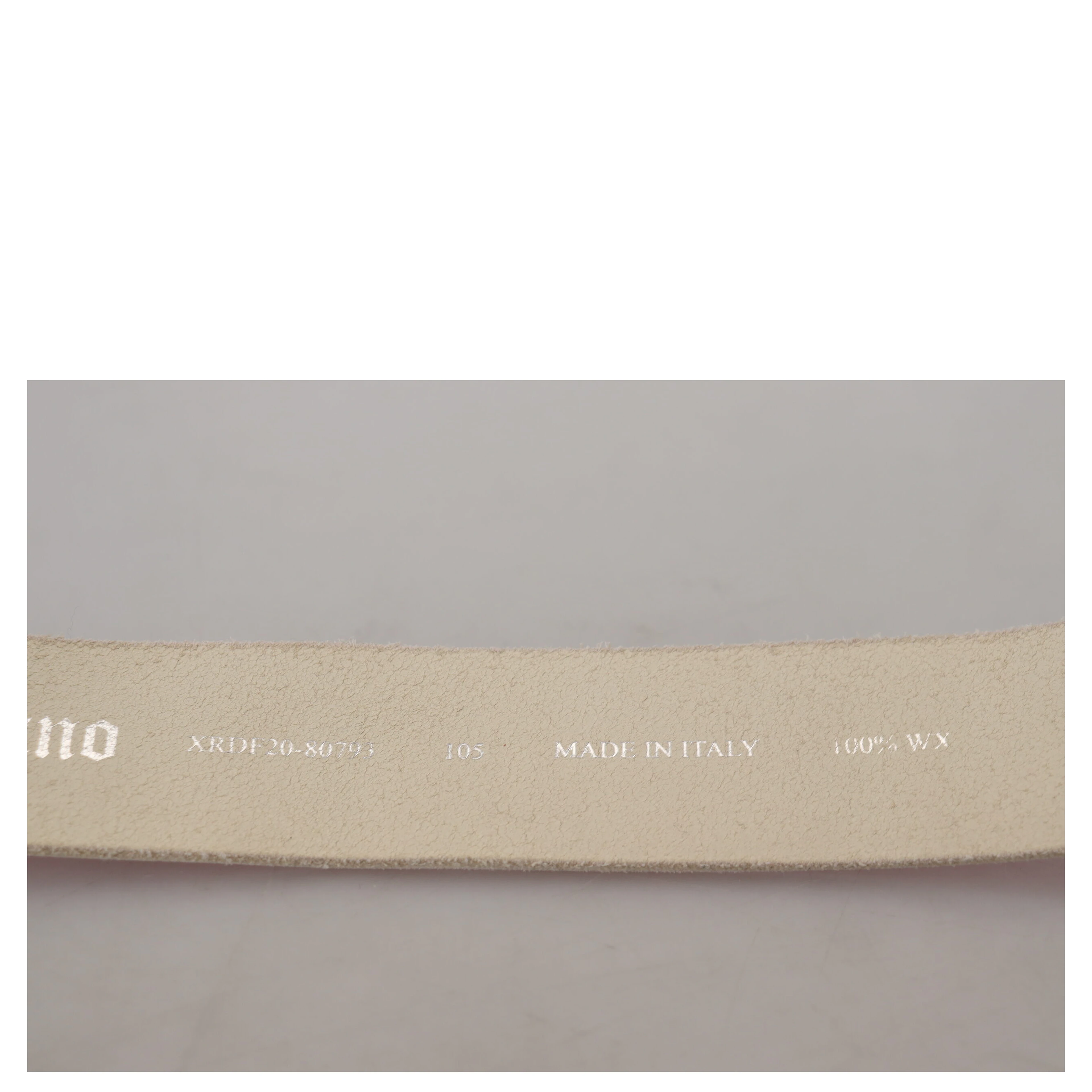 Pink Leather Letter Logo Round Buckle Waist Belt